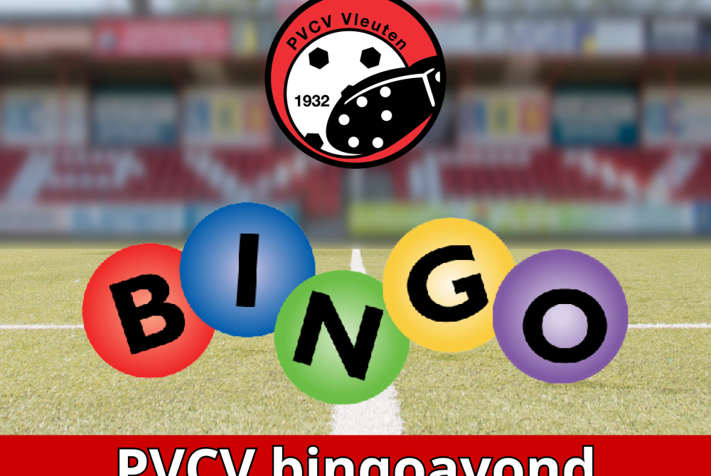 Vrijdag 27 september eerste bingoavond van het seizoen!