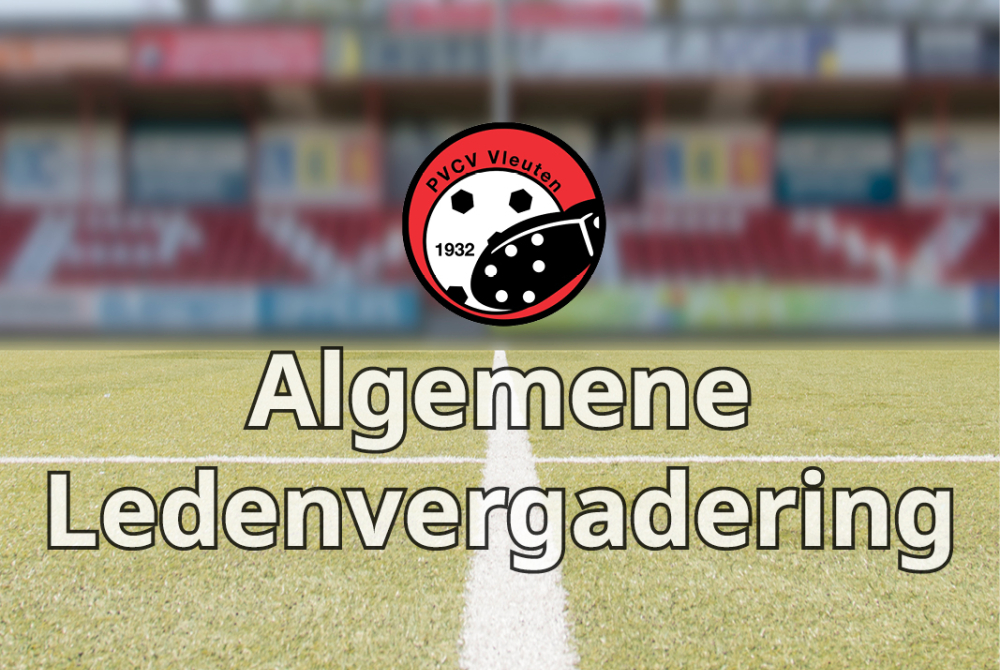 ALV Supportersvereniging PVCV op dinsdag 14 januari