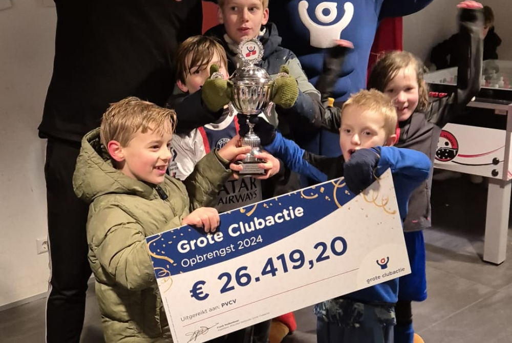 Grote Club Actie opbrengst