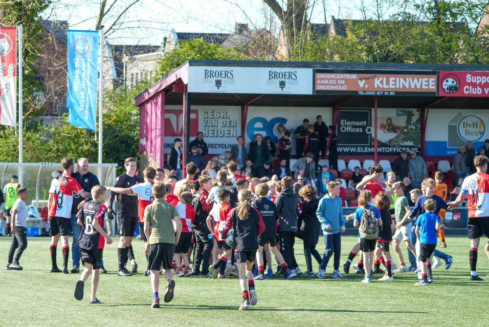 PVCV 1 kijkt trots terug op debuutseizoen in de tweede klasse