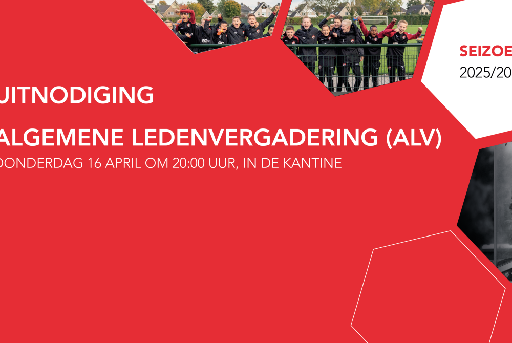 ALV PVCV - Donderdag 16 april