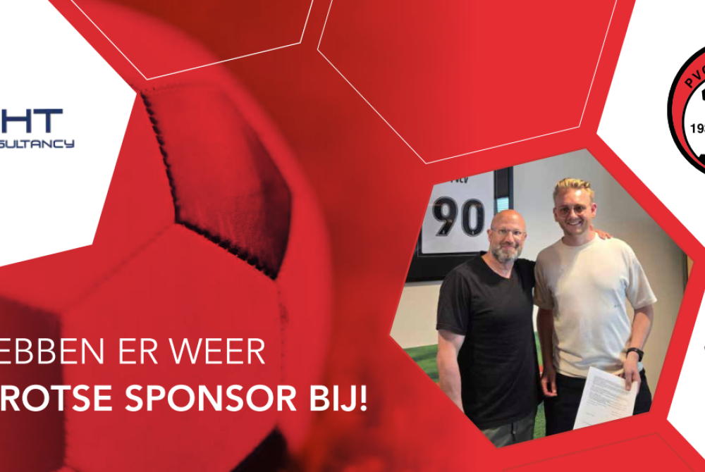 Vecht Sports Consultancy ook komend seizoen op het shirt van PVCV 1