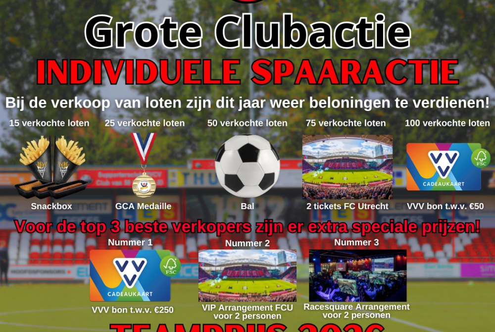 PVCV Grote Clubactie 2026